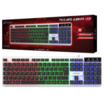 TECLADO NOGANET STORMET NKB-T100 BLANCO