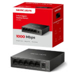 SWITCH MERCUSYS MS105GS GIGABIT METALICO