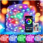 TIRA LED RGB USB 5 MTS CON CONTROL Y BLUETOOTH