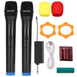 MICROFONOS INALAMBRICOS WVNGR WG-22 X 2 UNIDADES