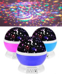 LAMPARA VELADOR RGB LUNA/ESTRELLA LED-83067