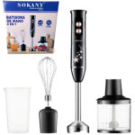 BATIDORA DE MANO 4 EN 1 SOKANY SK-02012