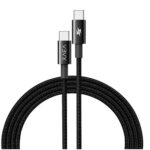 CABLE XAEA HERA USB-C A USB-C 1.5 MTS NEGRO