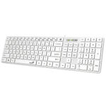 TECLADO GENIUS SLIMSTAR 126 USB BLANCO