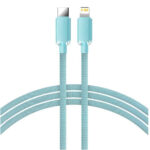 CABLE XAEA ATHENEA USB-C A LIGHTNING 1 MT CELESTE