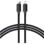 CABLE XAEA ATHENEA USB-C A LIGHTNING 1 MT NEGRO