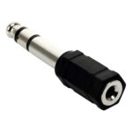 ADAPTADOR MINI PLUG HEMBRA - PLUG 6,5 MACHO STEREO