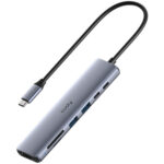 HUB CUDY UH407 USB-C 7 EN 1