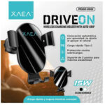 CARGADOR INALAMBRICO PARA AUTO XAEA DRIVEON BLANCO - Imagen 3
