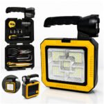 LINTERNA MULTIFUNCION SOLAR 7739-L RECARGABLE