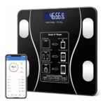 BALANZA PERSONAL BLUETOOTH MELECH NEGRA