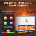 HUMIDIFICADOR FUEGO RGB PIEDRAS HG-45 BLANCO