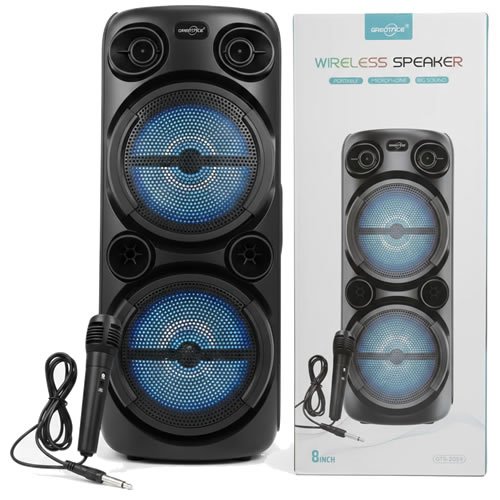 PARLANTE GREATNICE GTS-2059 PARLANTE BLUETOOTH GREATNICE GTS-2059 2 X 8" - Imagen 1