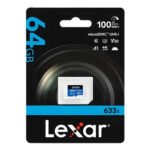 MEMORIA MICRO SD LEXAR 64 GB A1 U3 100 MBPS SIN ADAPTADOR