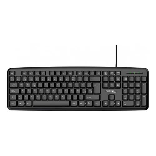 TECLADO NETMAK NM-KB586U USB TECLADO NETMAK NM-KB586U USB - Imagen 1